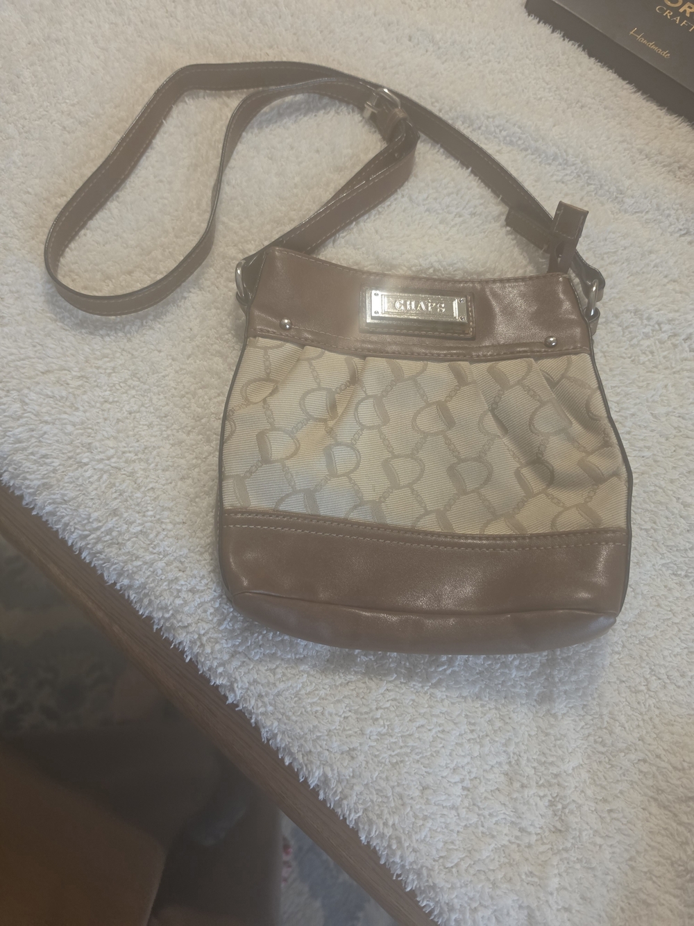 Chaps Women's Brown Logo Crossbody Bag